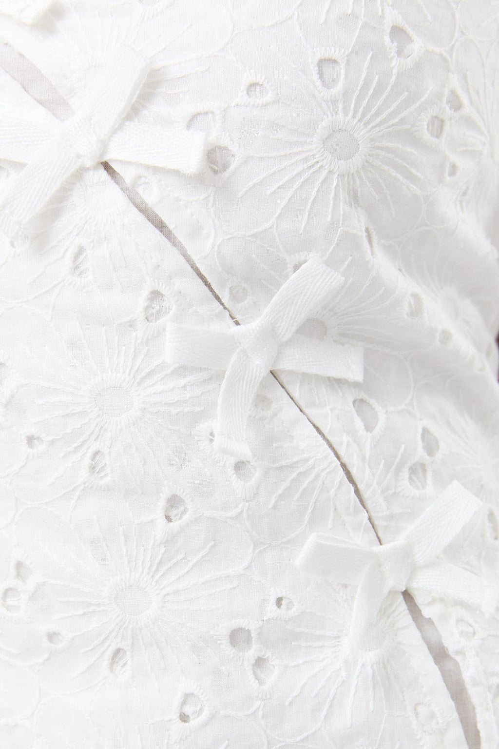 Strapless Bow Detail Mini Dress