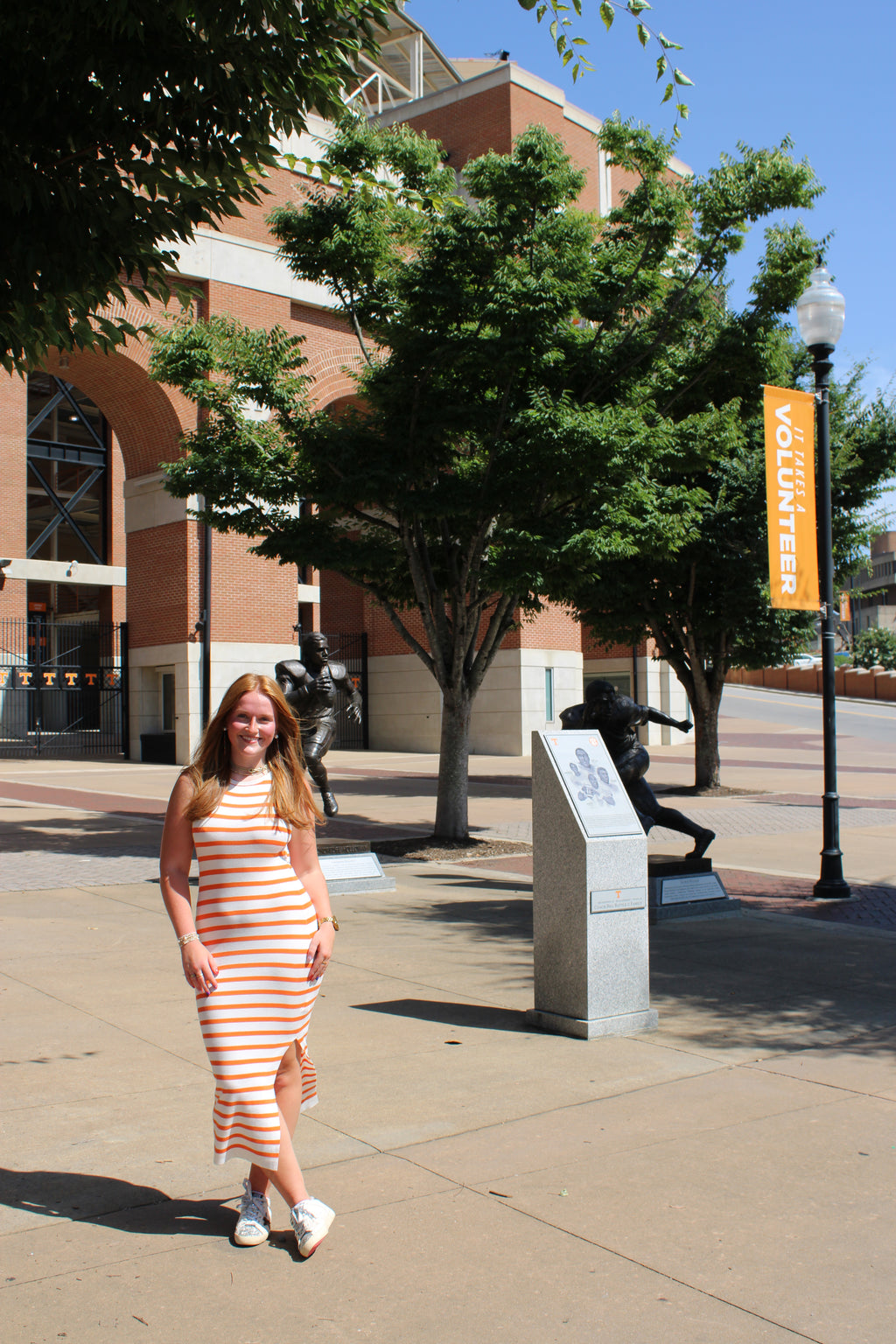 Sarah Striped Maxi Dress