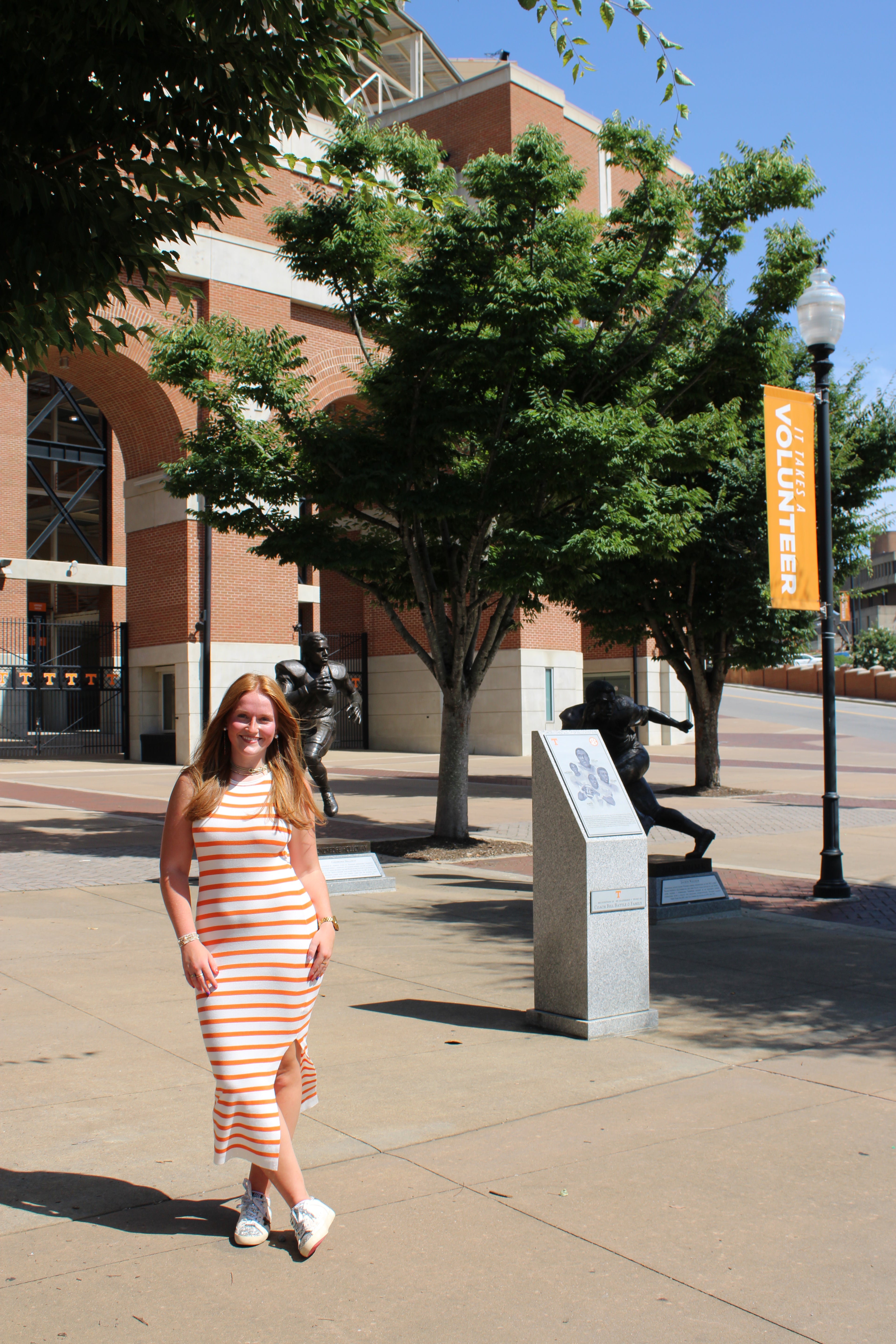 Sarah Striped Maxi Dress