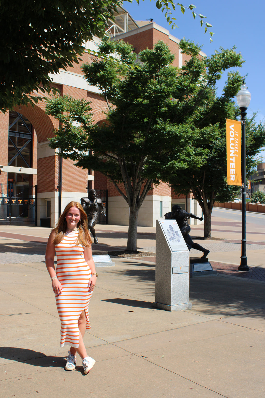 Sarah Striped Maxi Dress