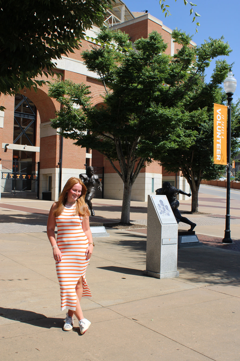 Sarah Striped Maxi Dress