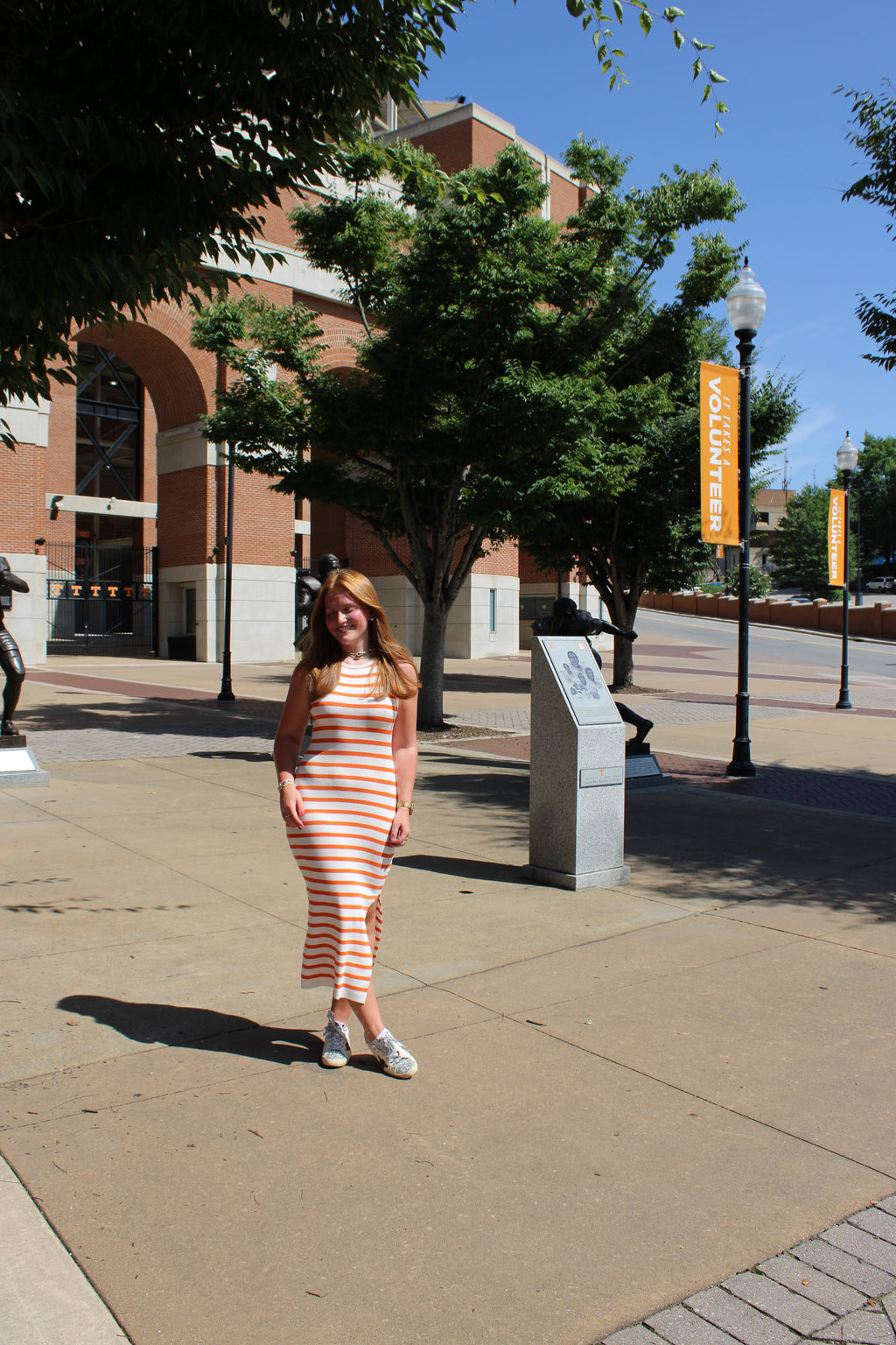 Sarah Striped Maxi Dress