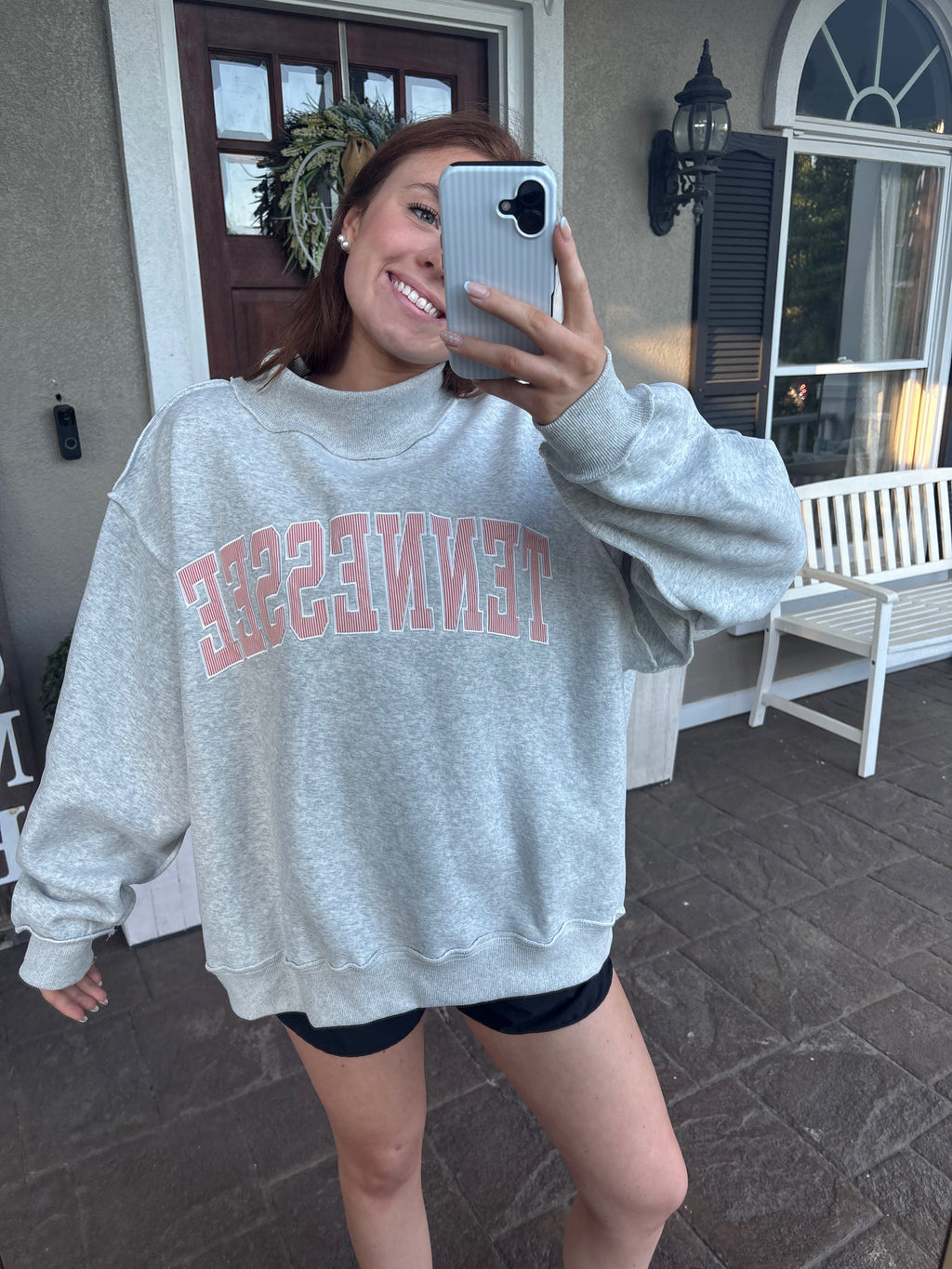 Tennessee Striped Mockneck