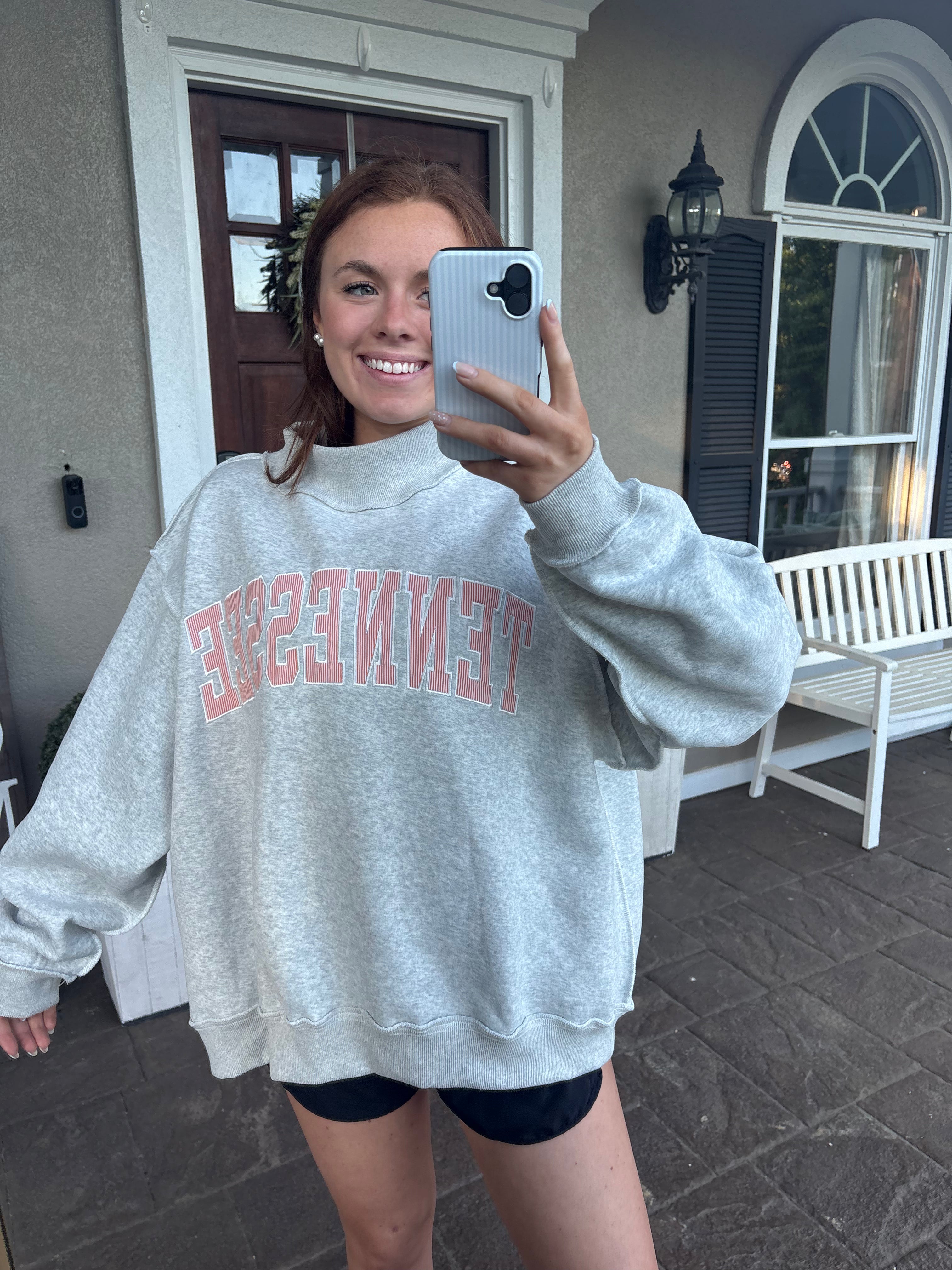 Tennessee Striped Mockneck