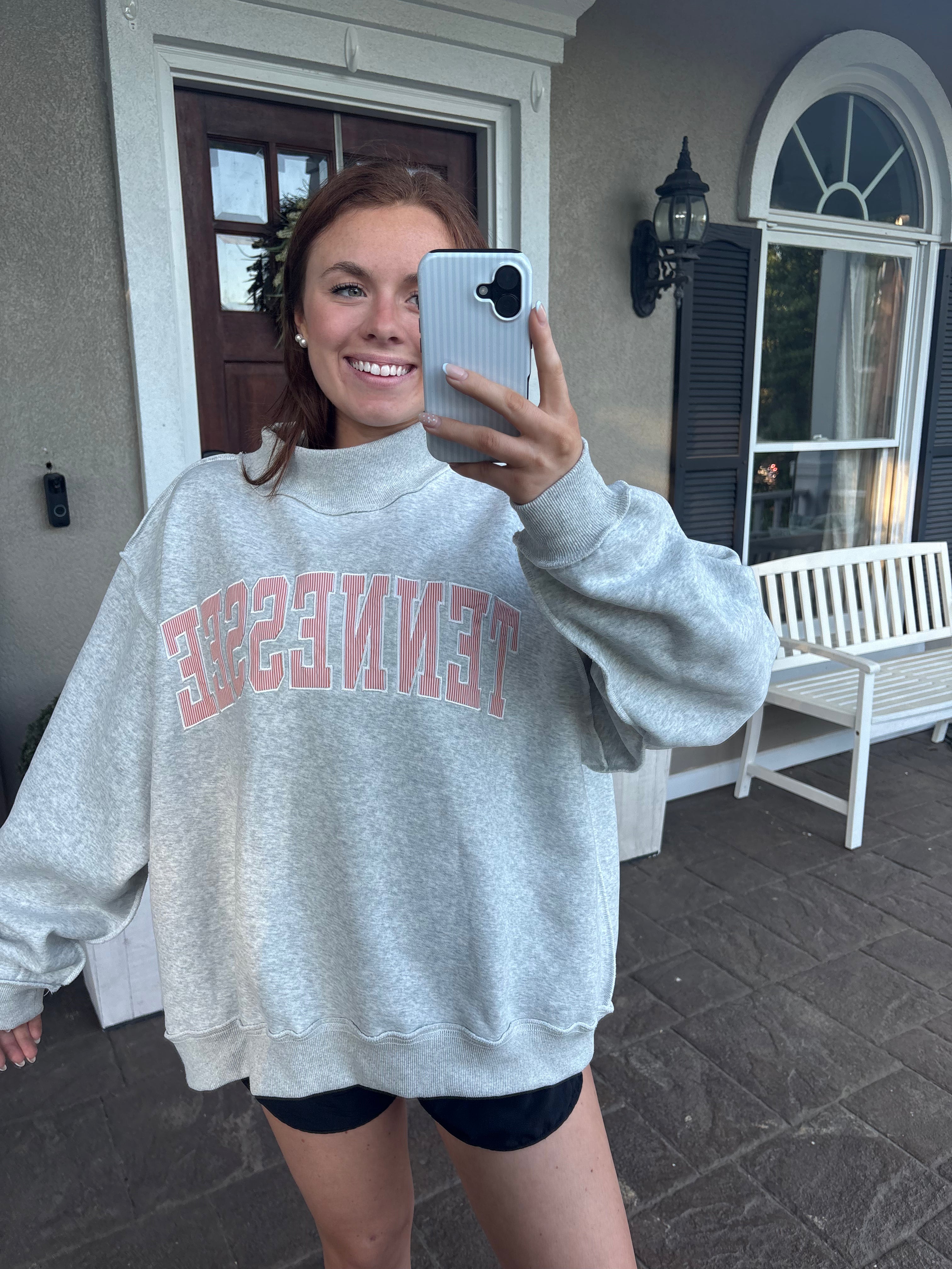 Tennessee Striped Mockneck